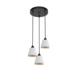 1833D-3OP White+Gold