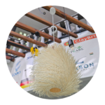 HEDGEHOG RATTAN LAMPSHADE